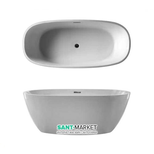 Ванна акриловая Galassia  Meg11 отдельностоящая белый 7320