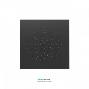 Верхний душ Tres Inox 500х500 мм 1 тип струи черный матовый 29995302NM
