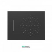 Верхний душ Tres Inox 500х650 мм 2 типа струи черный матовый 29997001NM