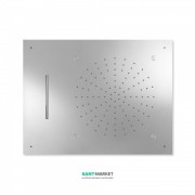 Верхний душ Tres Inox 500х650 мм 3 типа струи хром 29997101