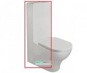 Зливний бачок для унітазу Galassia Plus Design моноблок зовнішній з механізмом зливу білий 7113