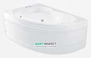 Ванна аеро- та гідромасажна акрилова PoolSpa Klio Asym 150х100 L левая система Smart 2 білий PHAC210ST2C0000