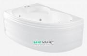Ванна гидромассажная акриловая PoolSpa Klio Asym 150х100 L левая система Smart 1 белый PHAC210ST1C0000