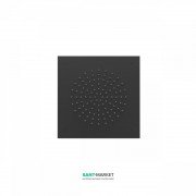 Верхній душ Tres Inox 380х380 мм 1 тип струменя чорний матовий 29995301NM