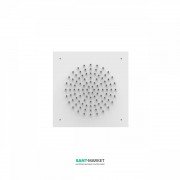Верхний душ Tres Inox 380х380 мм 1 тип струи белый матовый 29995301BM