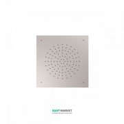 Верхній душ Tres Inox 380х380 мм 1 тип струменя сталь 29995301AC
