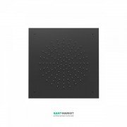 Верхний душ Tres Inox 500х500 мм 1 тип струи черный матовый 29995302NM