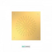 Верхній душ TresInox 500х500 мм 1 тип струменя золото матовий 29995302OM