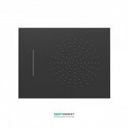 Верхний душ Tres Inox 500х650 мм 2 типа струи черный матовый 29997001NM