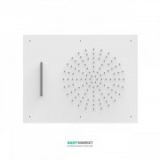 Верхний душ Tres Inox 500х650 мм 2 типа струи белый матовый 29997001BM