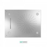 Верхний душ Tres Inox 500х650 мм 2 типа струи хромотерапия хром 29997201