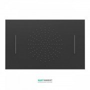 Верхний душ Tres Inox 500х800 мм 2 типа струи черный матовый 29996601NM