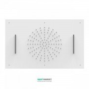 Верхний душ Tres Inox 500х800 мм 2 типа струи белый матовый 29996601BM