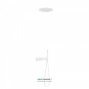 Душевая система Tres Block System colors термостатическая белый матовый 20735204BM