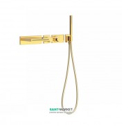 Термостат для ванни Tres Block System colors з ручним душем золото 20739201OR