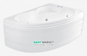 Ванна аеро- та гідромасажна акрилова PoolSpa Klio Asym 150х100 R права система Smart 2 білий PHAC310ST2C0000