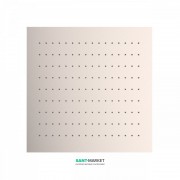 Верхний душ Tres Inox 380х380 мм 1 тип струи сталь 134944AC