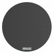 Верхний душ Tres Inox Ø 500 мм 1 тип струи черный матовый 134950NM