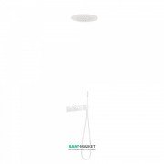 Душевая система Tres Block System colors термостатическая белый матовый 20735204BM