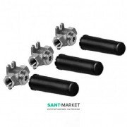 Комплект для предварительного монтажа настенного смесителя Dornbracht хром 35 712 970 90