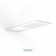 Верхний душ со стены Tres Inox 210х550 мм 1 тип струи белый матовый 29990302BM