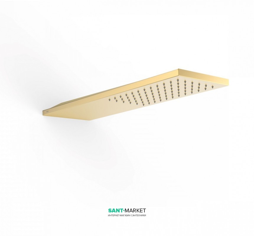 Верхній душ зі стіни Tres Inox 210х550 мм 1 тип струменя золото матовий 29990302OM