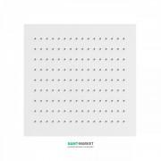 Верхний душ Tres Inox 380х380 мм 1 тип струи белый матовый 134944BM