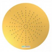 Верхний душ Tres Inox Ø 500 мм 1 тип струи золото 134950OR