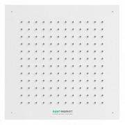 Верхний душ Tres Inox 500х500 мм 1 тип струи белый матовый 134951BM