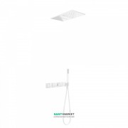 Душевая система Tres Block System colors термостатическая белый матовый 20725302BM