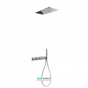 Душова система Tres Block System colors термостатична сталь 20735302AC