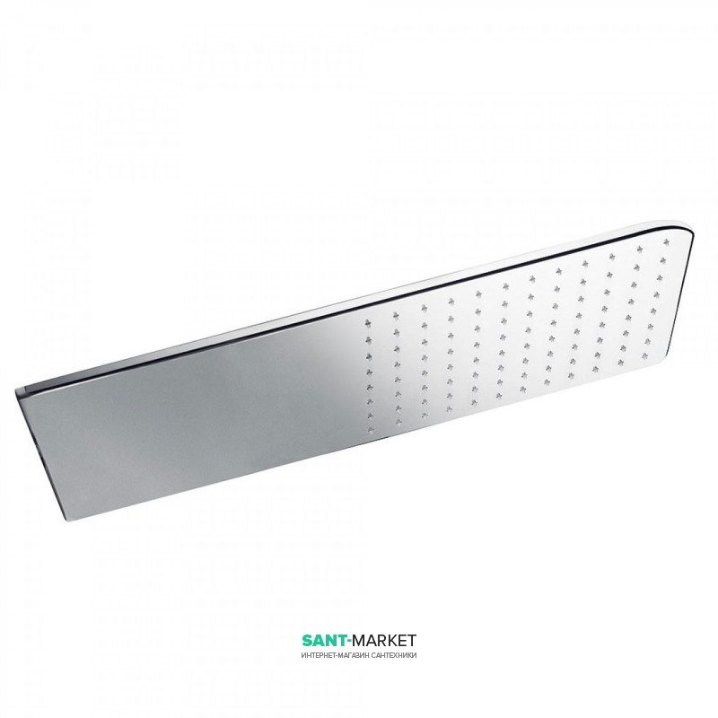 Верхний душ со стены Tres Inox 210х550 мм 1 тип струи хром 29990307