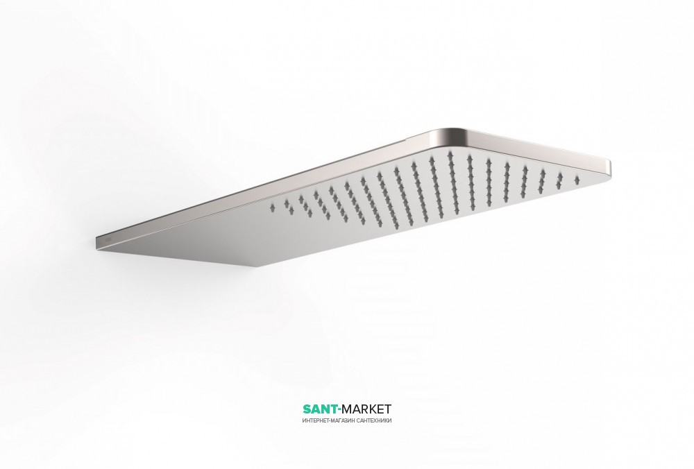 Верхний душ со стены Tres Inox 210х550 мм 1 тип струи сталь 29990307AC