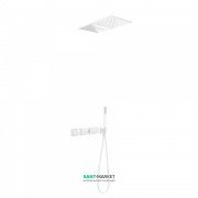 Душевая система Tres Block System colors термостатическая белый матовый 20725302BM