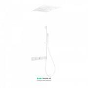 Душевая система Tres Block System colors термостатическая белый матовый 20725311BM