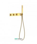 Термостат для душу Tres Block System colors 4 споживача золото 20725491OR