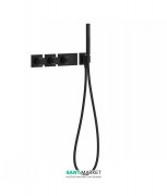 Термостат для душа Tres Block System colors 4 потребителя черный матовый 20735491NM