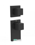 Термостат для душу Tres Block System colors 1 споживач чорний матовий 20625199NM
