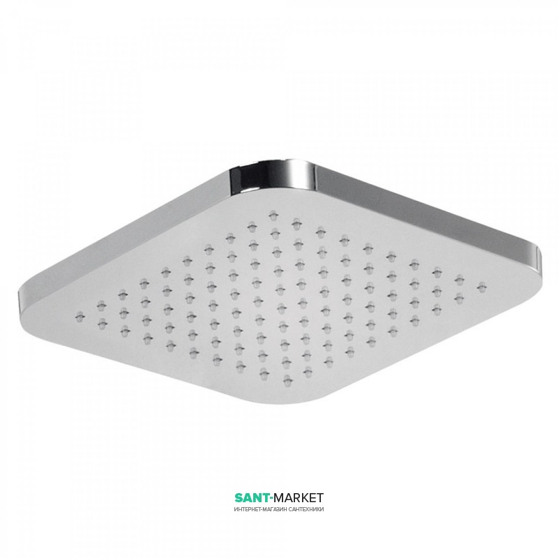 Верхній душ Tres 220х220 мм з шарніром хром 29963206