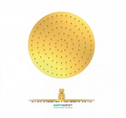 Верхний душ Tres Ø 300 мм с шарниром золото 13413730OR