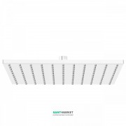 Верхній душ Tres 300х300 мм з шарніром білий матовий 13413830BM