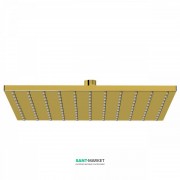 Верхний душ Tres 300х300 мм с шарниром золото 13413830OR