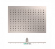 Верхний душ Tres 450x315 мм с шарниром сталь 29963203AC