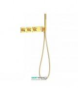 Термостат для душа Tres Block System colors 4 потребителя золото 20735491OR