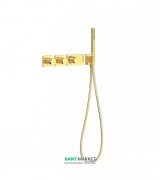 Термостат для душа Tres Block System colors 4 потребителя золото 20735491OR