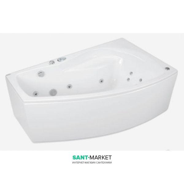 Ванна гідромасажна акрилова PoolSpa Nicole 150х90 R права система Economy 1 білий PHANU10SO1C0000