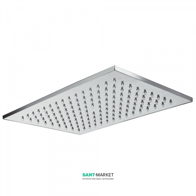 Верхній душ Tres 320х220 мм з шарніром хром 29963202