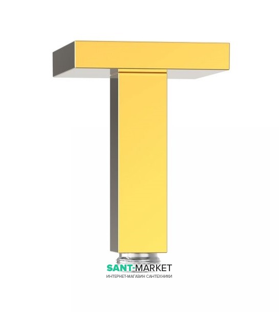 Потолочный душевой кронштейн Tres 110 мм золото 13452202OR