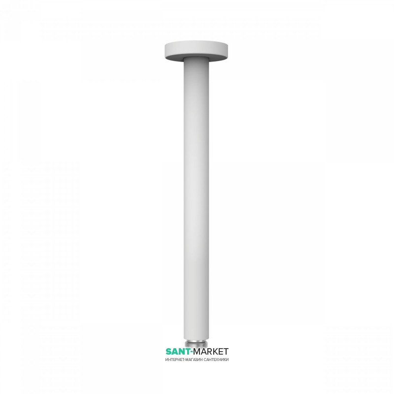 Потолочный душевой кронштейн Tres 280 мм белый матовый 13462102BM