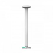 Потолочный душевой кронштейн Tres 280 мм белый матовый 13462102BM